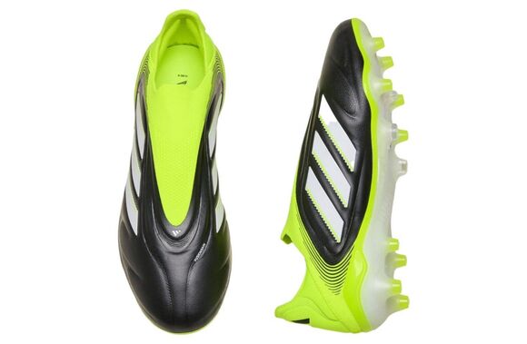 Size 8 Adidas Copa Pure 3 Elite LL FG Black Green Mens Soccer Cleats JH6302